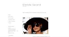 Desktop Screenshot of glendasavard.com